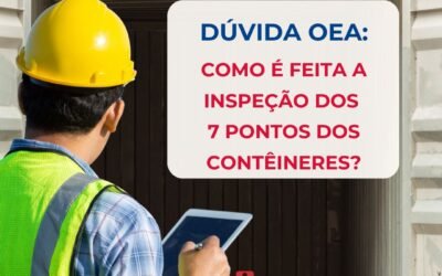 Dúvida OEA: Como é feita a inspeção dos sete pontos dos contêineres?