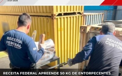 OEA Notícias: Receita Federal apreende 50 kg de cocaína no litoral do Paraná