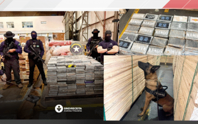 Notícias – OEA Brasil: Receita Federal apreende mais de 1 tonelada de cocaína no Porto de Paranaguá/PR